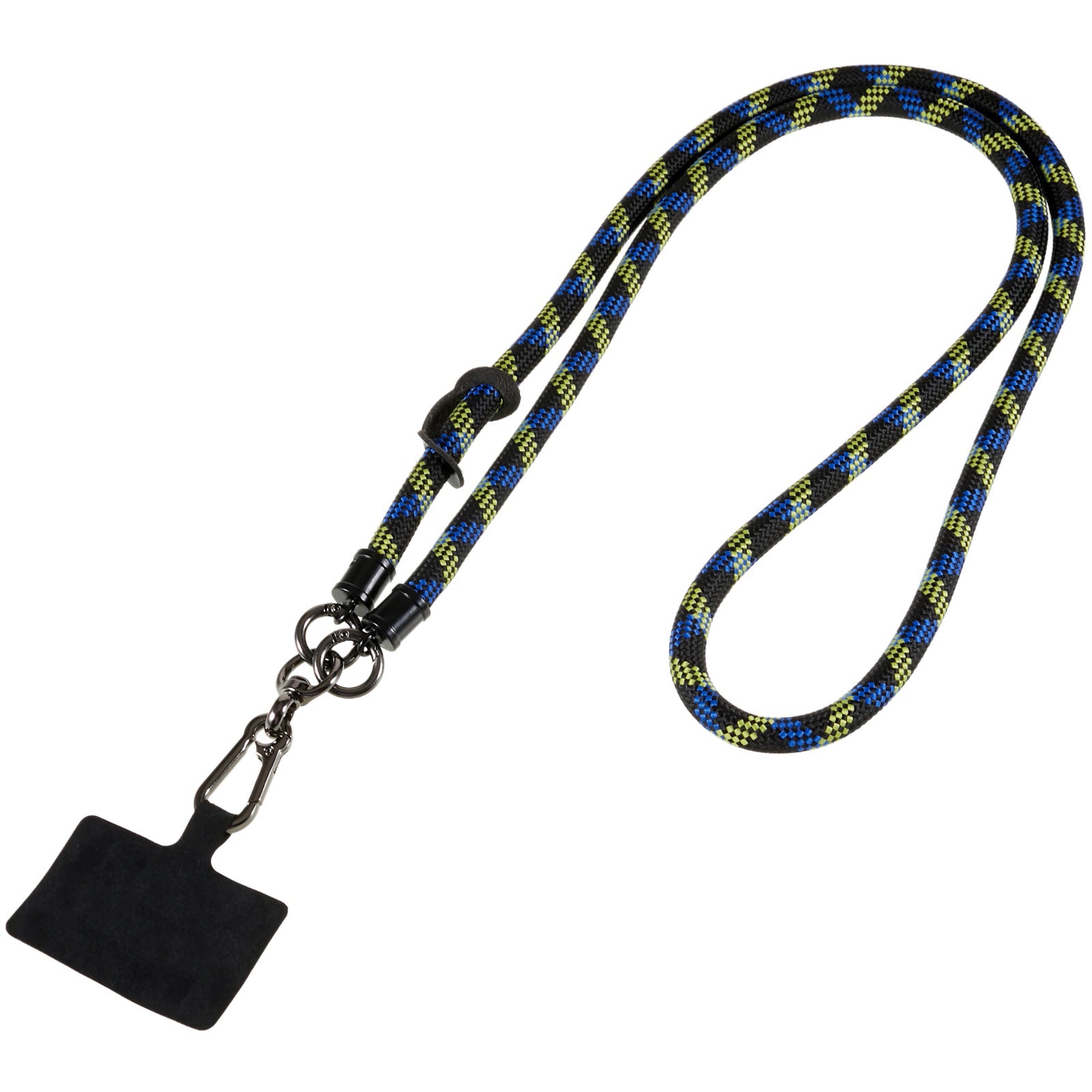 1.2m Thicken Mobile Phone Neck Shoulder Strap Anti-lost Phone Round Lanyard with Tether Tab 1.2m Thicken Mobile Phone Neck Shoulder Strap Anti-lost Phone Round Lanyard with Tether Tab